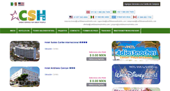 Desktop Screenshot of caribbeanseahotels.com