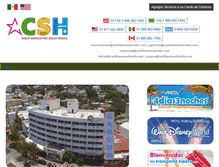 Tablet Screenshot of caribbeanseahotels.com